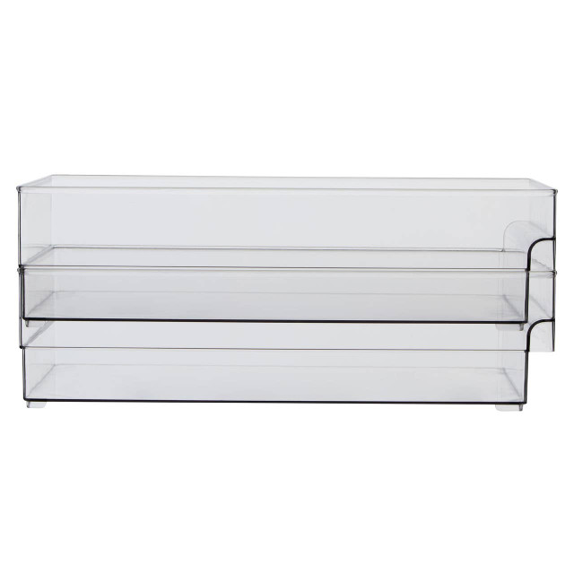 Premier Housewares Romm Large Set Of Two Fridge Storage Trays