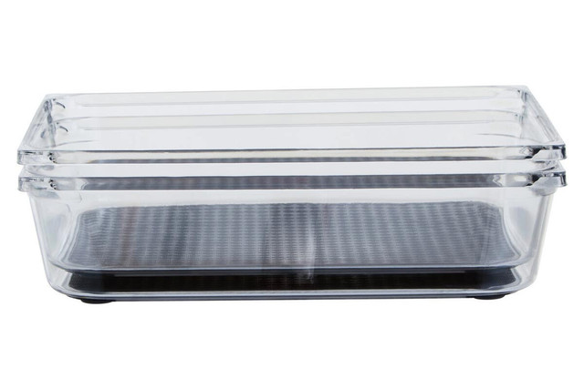 Premier Housewares Romm Medium Set Of Two Kitchen Organisers With Rubber Insert