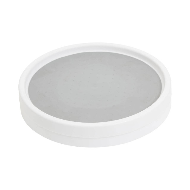 Premier Housewares Romm Set Of 2 White And Grey Revolving Racks