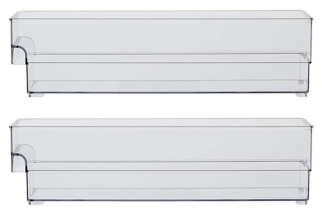 premier housewares Romm Set of Two Small Stackable Fridge Storage Trays