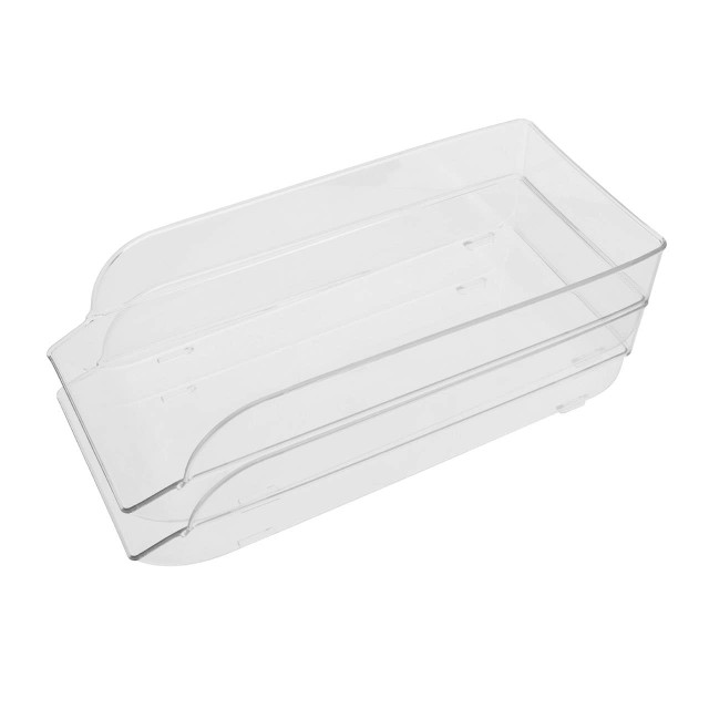 Premier Housewares Romm Set Of Two Stackable Fridge Storage Trays