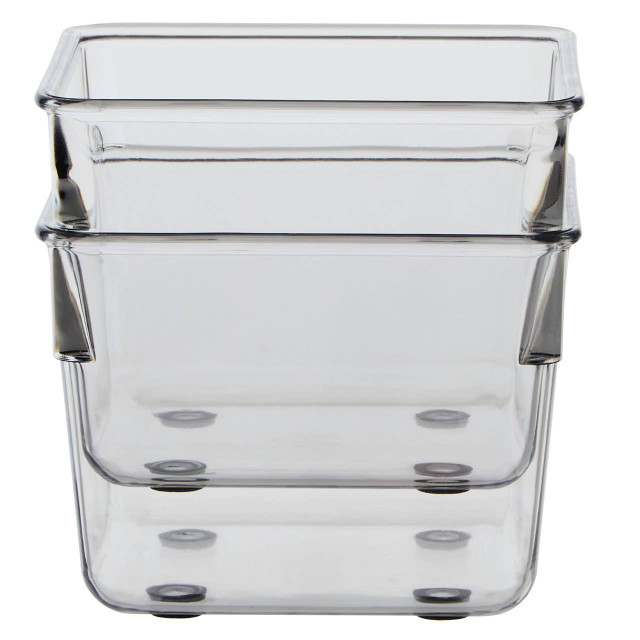 Premier Housewares Romm Small Set Of Two Square Kitchen Organisers