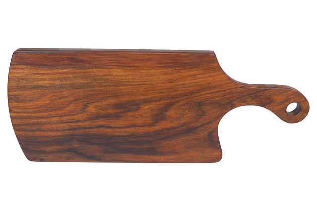 Premier Housewares Rosi Natural Finish Tropical Rosewood Serving Or Cutting Board In Organic Shape