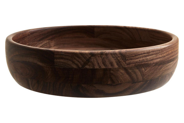 Premier Housewares Rosi Round Sheesham Wood Salad Bowl