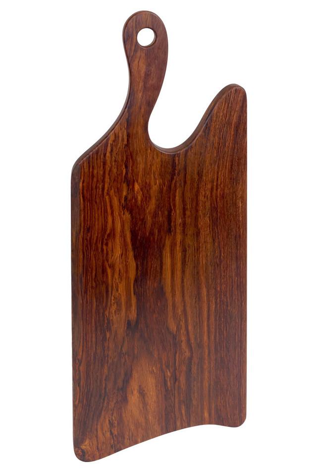 Premier Housewares Rosi Tropical Rosewood Serving Or Cutting Board In Organic Shape And Natural Finish