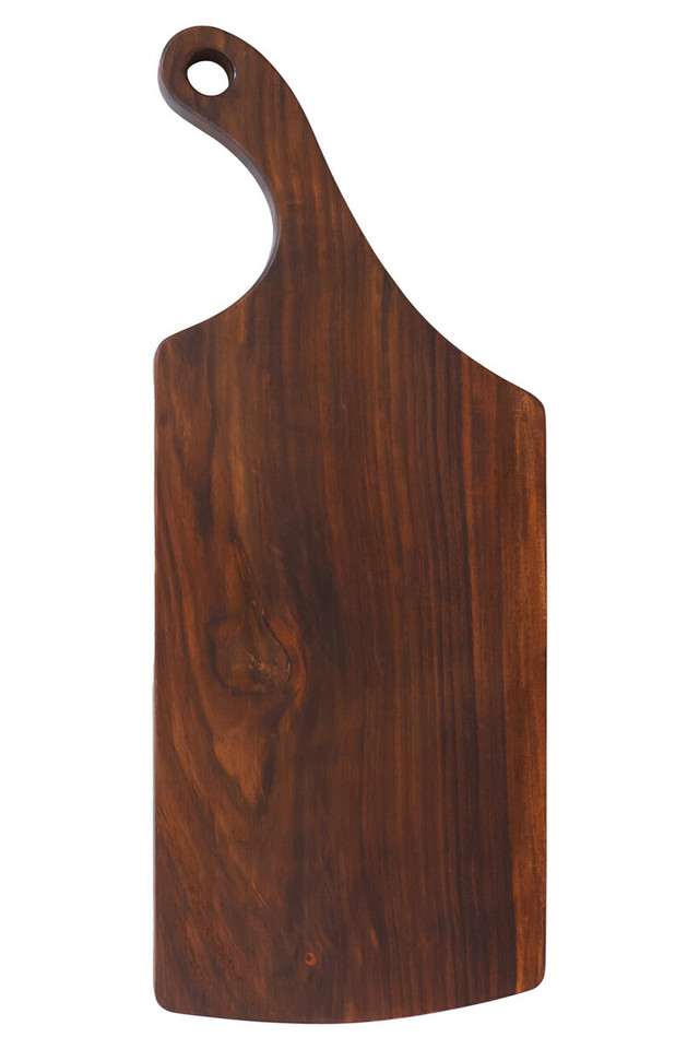 Premier Housewares Rosi Tropical Rosewood Serving Or Cutting Board With Natural Finish And Organic Shape