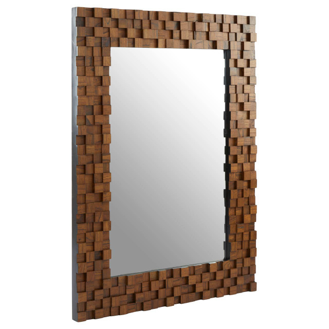 Premier Housewares Ruben Dimensional Squares Wall Mirror