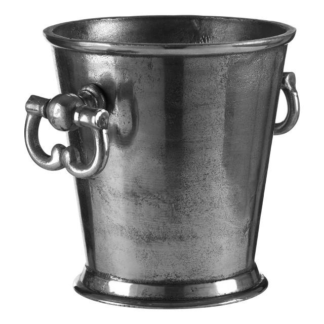 Premier Housewares Rustic Antique Silver Wine Cooler