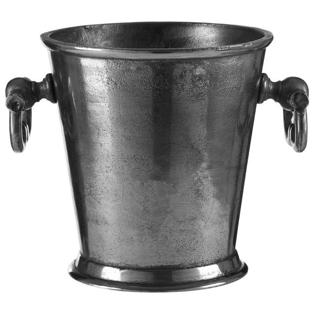 premier housewares Rustic Antique Silver Wine Cooler