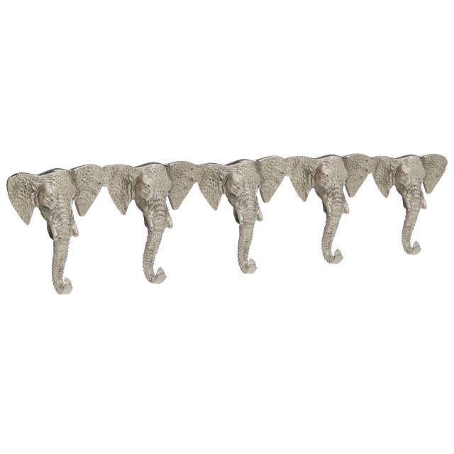 Premier Housewares Safari 5 Hook Elephant Head Hanger