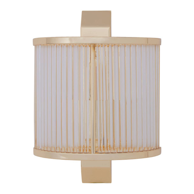 Premier Housewares Salasco Wall Light With Gold Finish