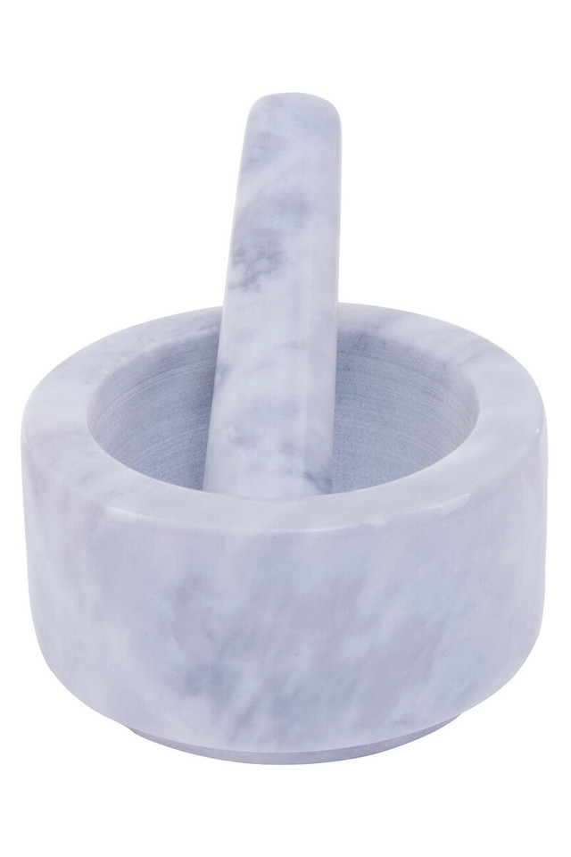 premier housewares Salerno Grey Marble Mortar And Pestle