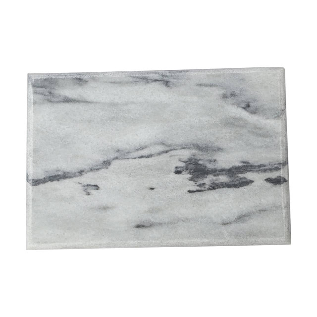 premier housewares Salerno Large White Marble Rectangular Chopping and Serving Board