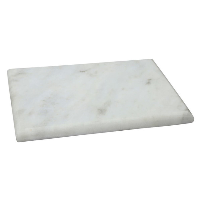 Premier Housewares Salerno White Marble Chopping And Serving Board