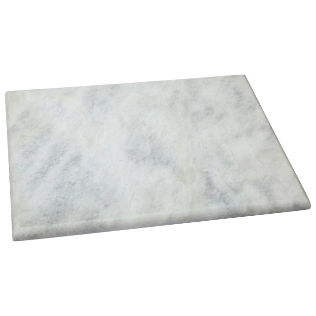 Premier Housewares Salerno White Marble Rectangular Chopping And Serving Board