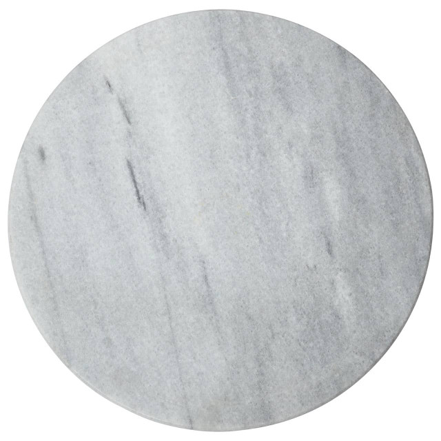 premier housewares Salerno White Marble Round Chopping and Serving Board