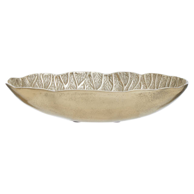 Premier Housewares Salma Gold Finish Lotus Leaf Bowl