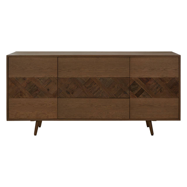 Premier Housewares Salvar Oak And Elm Wood Sideboard