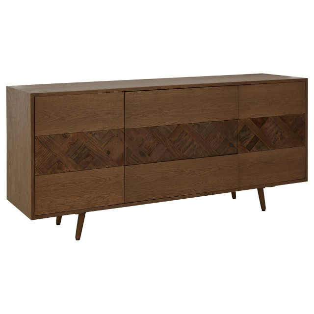 Premier Housewares Salvar Oak And Elm Wood Sideboard