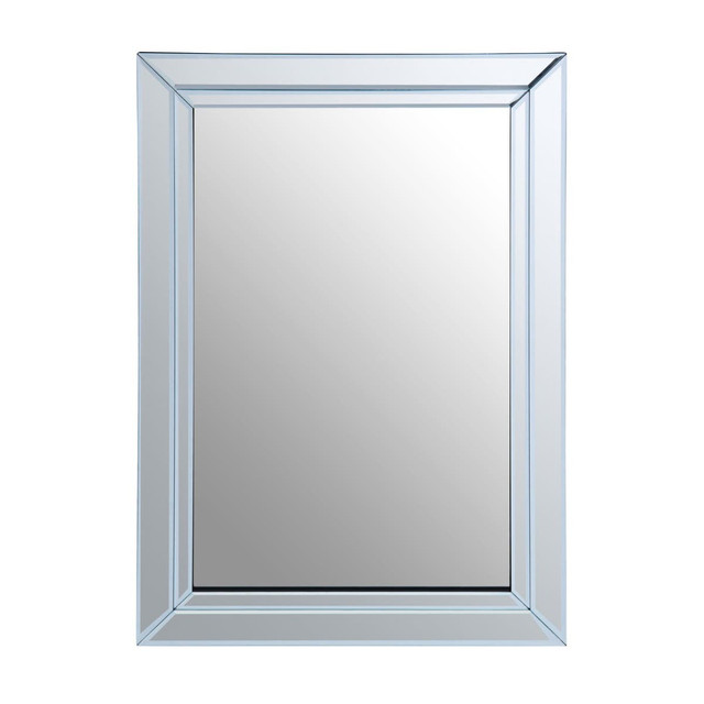 Premier Housewares Sana Small Double Bevelled Edge Wall Mirror