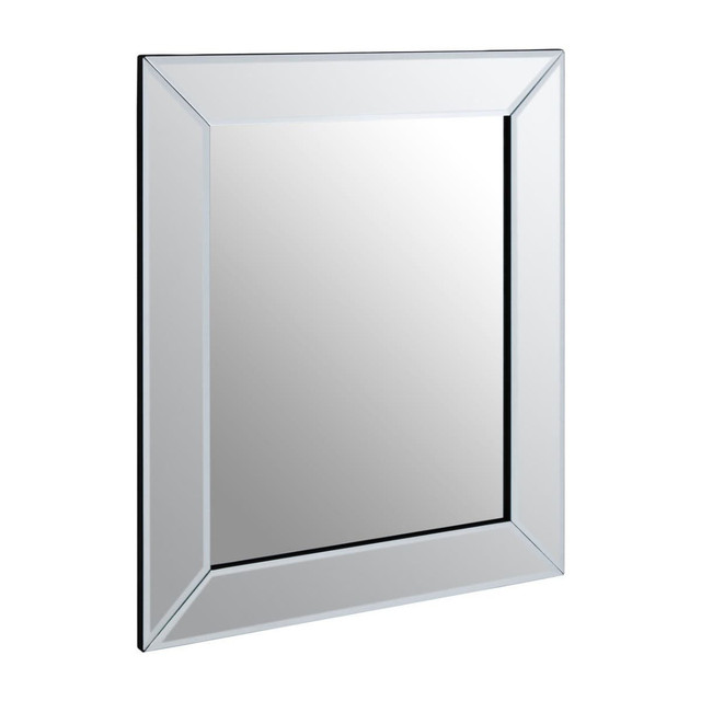 Premier Housewares Sana Small Rectangular Wall Mirror With Bevelled Frame
