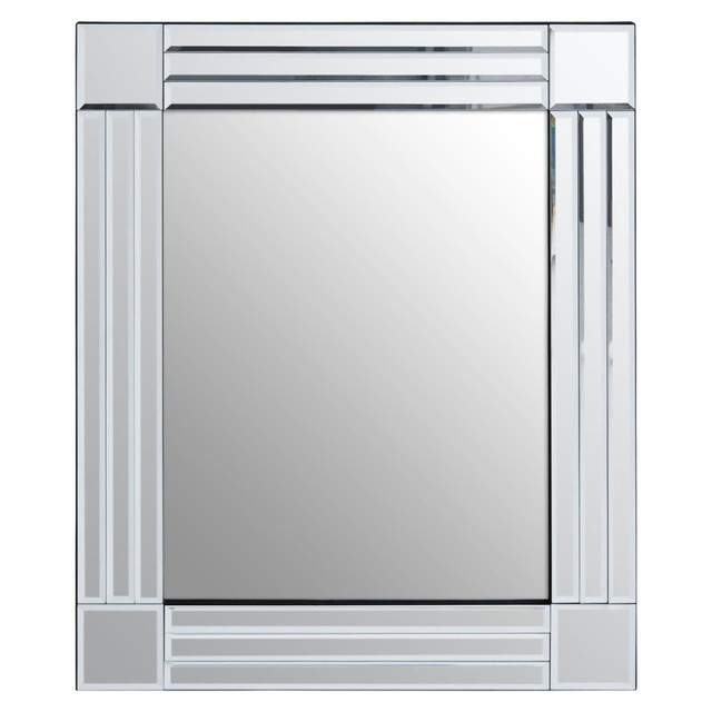 Premier Housewares Sana Small Triple Panel Frame Wall Mirror