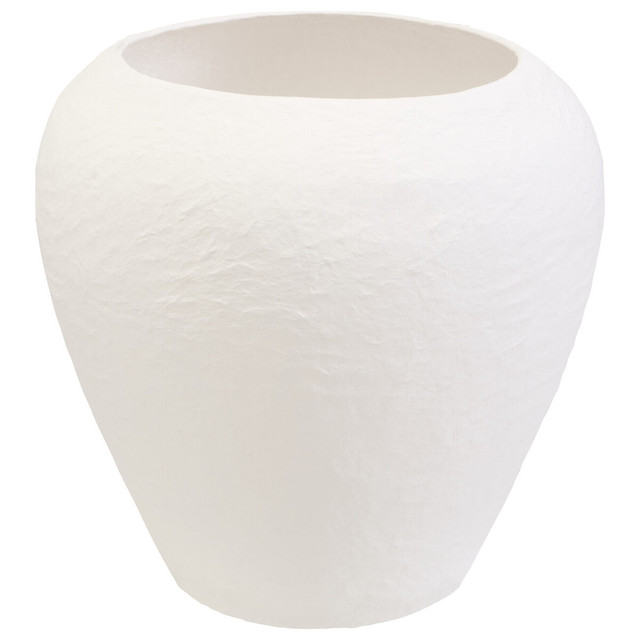 Premier Housewares Sanai Cotton Mache Large White Planter