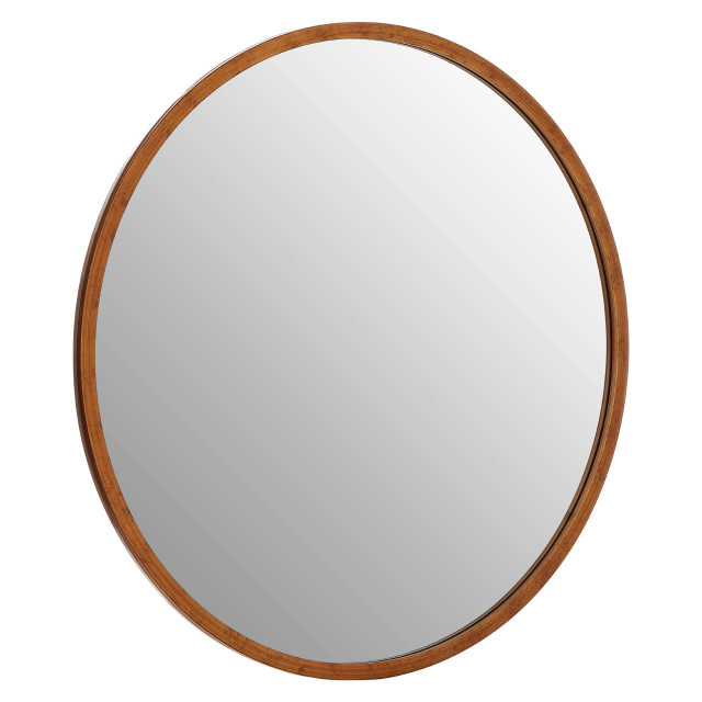 Premier Housewares Saska Antique Gold Finish Wall Mirror