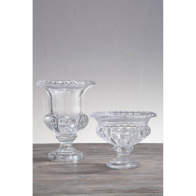 Premier Housewares Savita Footed Vase With Round Base
