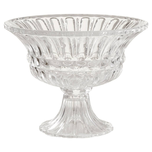 Premier Housewares Savita Footed Vase With Wide Lip