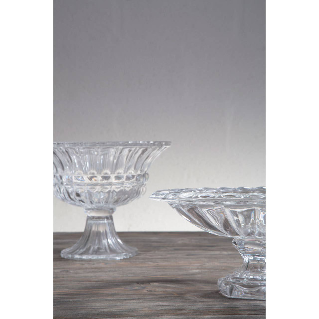 Premier Housewares Savita Footed Vase With Wide Lip