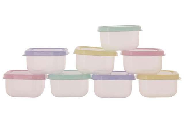 premier housewares Set of 8 Assorted Mini Storage Containers
