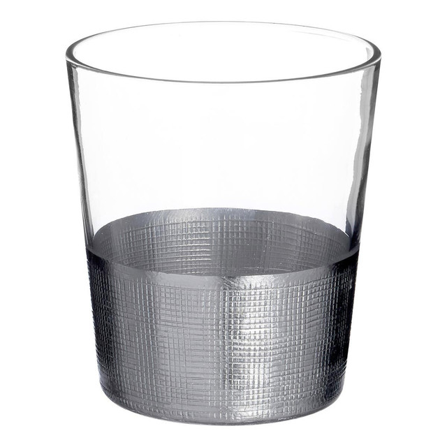 Premier Housewares Set Of Four Apollo Clear Glass Tumblers