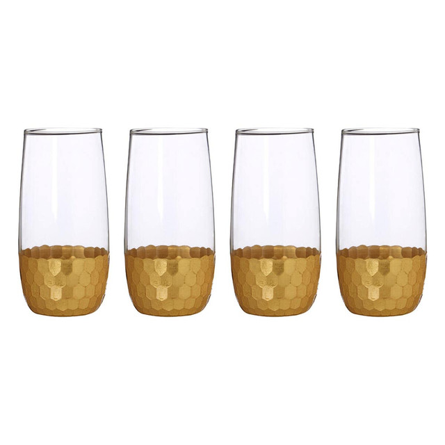 Premier Housewares Set Of Four Astrid High Ball Glasses