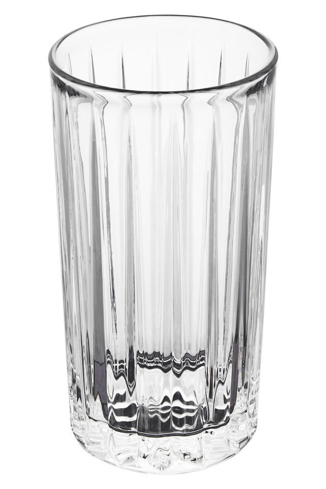 Premier Housewares Set Of Four Beaufort Crystal Large Hi Ball Glasses