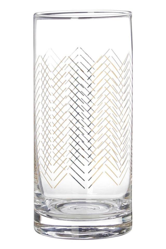 Premier Housewares Set Of Four Jazz Highball Glasses