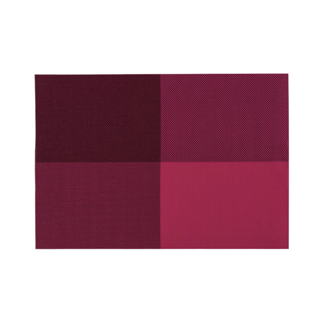 premier housewares Set Of Four Pink Pvc Grid Design Placemats