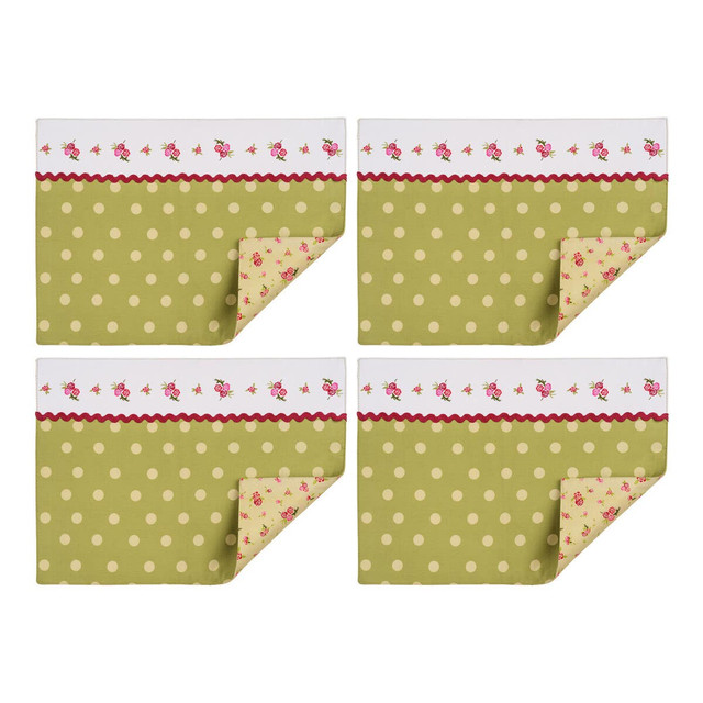 premier housewares Set Of Four Rose Cottage Placemats