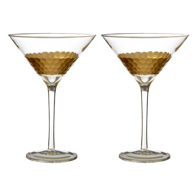 Premier Housewares Set Of Two Astrid Cocktail Glasses