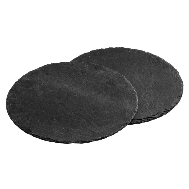 premier housewares Set Of Two Slate Round Placemats