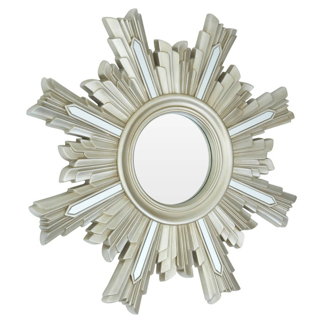 Premier Housewares Sevan Wall Mirror With Mirrored Glass