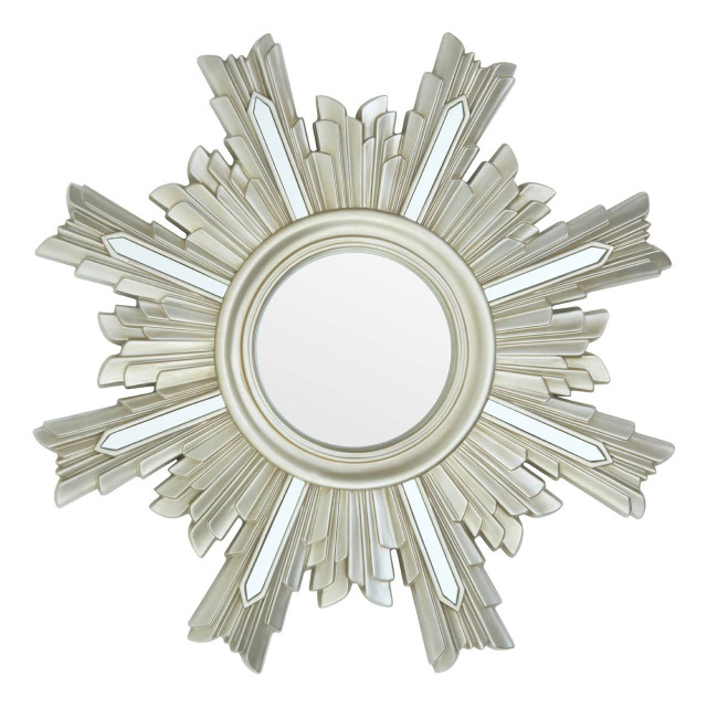 premier housewares Sevan Wall Mirror with Mirrored Glass