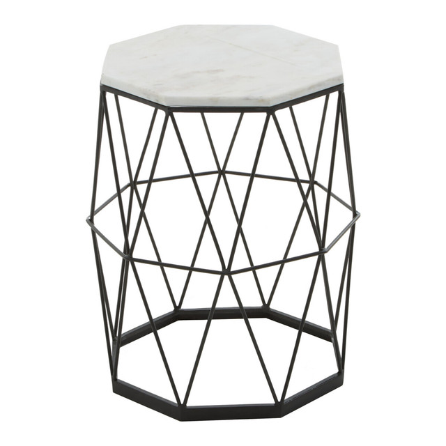 premier housewares Shalimar Side Table With Octagonal Top