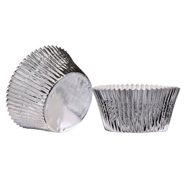 premier housewares Silver 40Pcs Large Cupcake Cases
