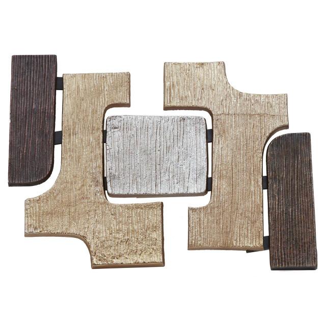 Premier Housewares Simbolo Assorted Metal Wall Sculpture