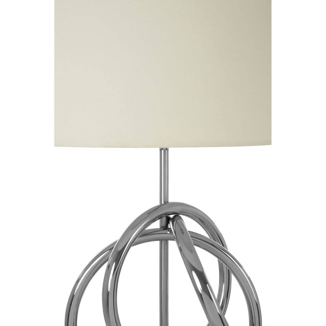 Premier Housewares Skye Table Lamp With Banded Base