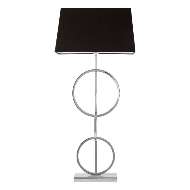 premier housewares Skye Table Lamp with Dual Ring Base