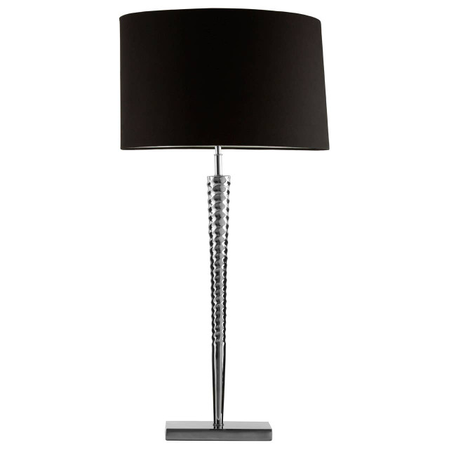 Premier Housewares Skye Table Lamp With Screw Shaped Base