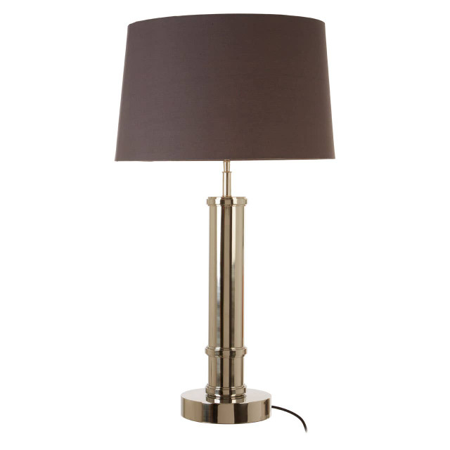 premier housewares Skye Table Lamp with Wide Tubular Base
