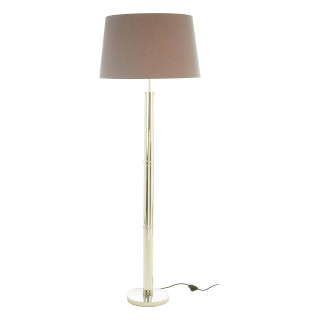 Premier Housewares Skye Tall Floor Lamp With Tubular Base